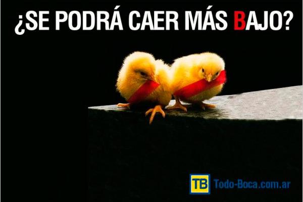 Siguen apareciendo afiches con cargadas a River