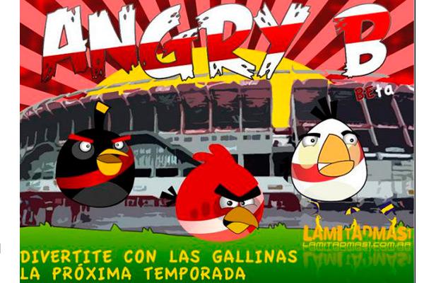 Siguen apareciendo afiches con cargadas a River