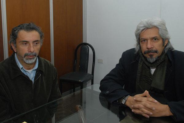 Anuncio El comisionado Jiménez (izqu) y el msico Mario Varas brindaron detalles del espectculo de esta noche