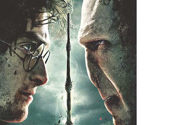 Batalla final entre Harry Potter y El Innombrable