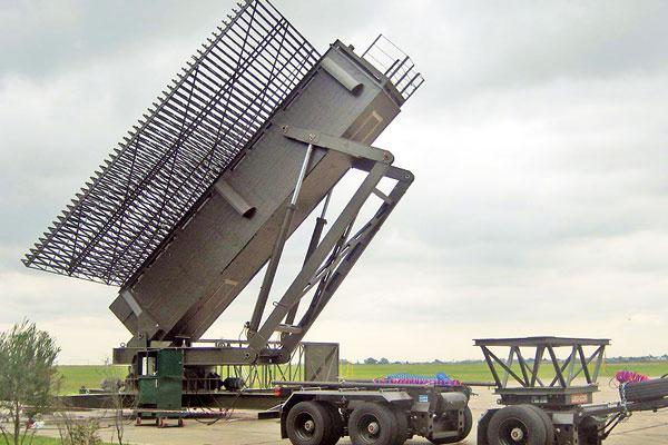 Escudo norte Los radares primarios 3-D fueron desarrollados y fabricados por el Invap a pedido del Gobierno nacional