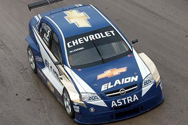 El auto de Christian Ledesma lideró la segunda serie