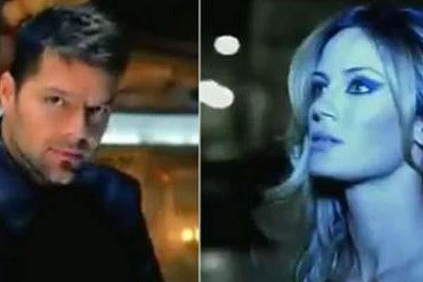 Ricky Martin estrenoacute su video Friacuteo con Paula Chaves