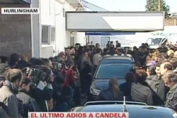 Impotencia dolor y bronca en la despedida de Candela