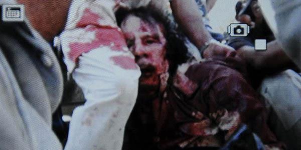 Fin de una era en Libia- mataron a Kaddafi