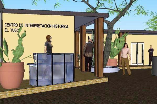 DISEÑO Vista de la maqueta del proyecto preliminar que se busca desarrollar en esta ciudad como nuevo centro cultural y atractivo turístico