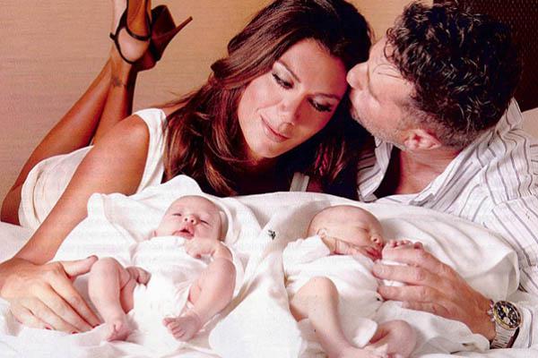 Flor De la V ya piensa en el bautismo de sus hijos