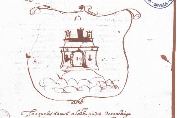 Hallan el escudo original de la ciudad de Santiago del Estero en el Archivo de Indias