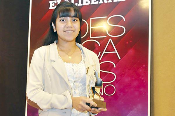 Giannina Nediani del Instituto Madre M Guerra de la capital