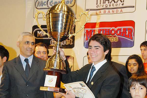 Copa El año pasado el m�ximo galardón fue ganado por el taekwondista Lucas Umaño