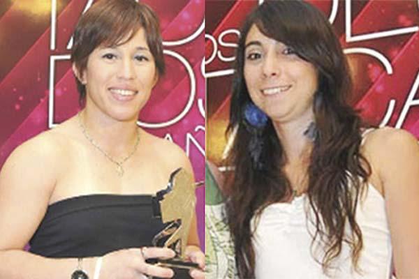 ORGULLO El deporte santiagueño tendr� presencia en la fiesta de los Olimpia con la participación de la luchadora Patricia Berm�dez y de María Luj�n Barrionuevo (cestobol)