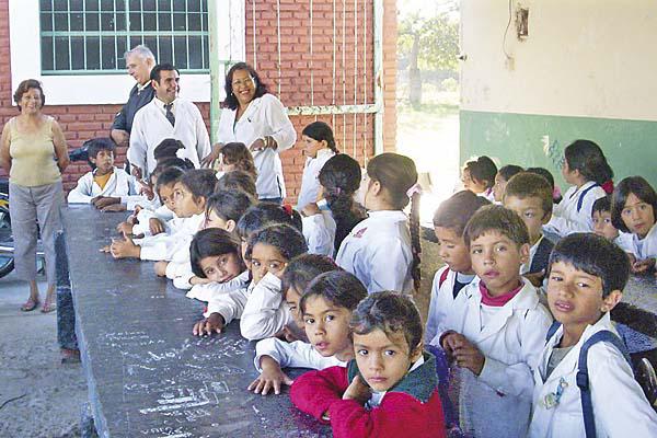 ESPACIO Los chicos de Los Quiroga tendr�n m�s comodidades para seguir aprendiendo en su escuela