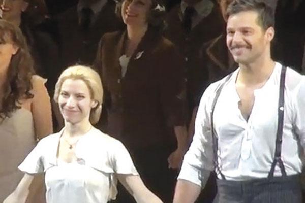 Presentaron Evita en Broadway con eacutexito
