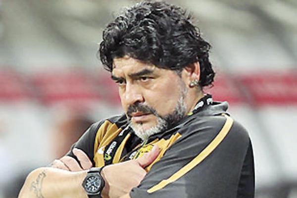 Maradona- Me dio asco lo de Caruso Lombardi