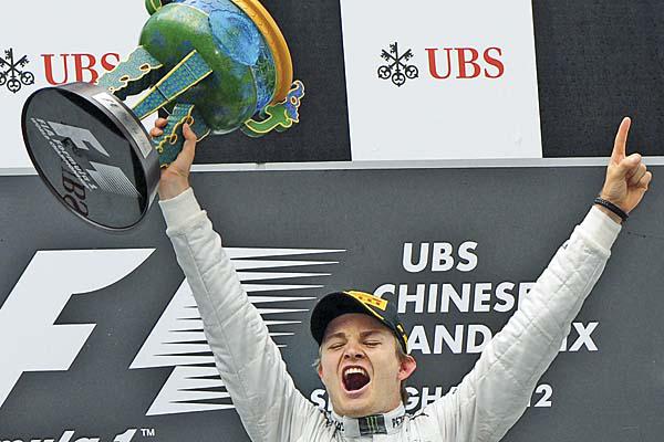 LOGRO El piloto de 27 años tomó la punta desde el inicio de la competencia para no dejarla nunca m�s Al final el vencedor no ocultó su alegría