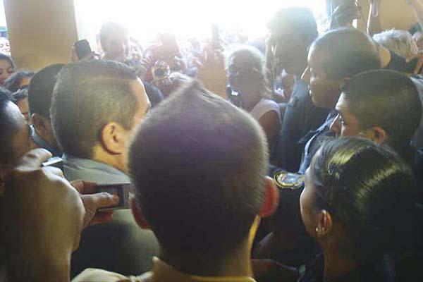 LIBERADO El Wachiturro fue puesto en libertad durante la siesta de ayer e inmediatamente viajó a Buenos Aires con sus allegados 