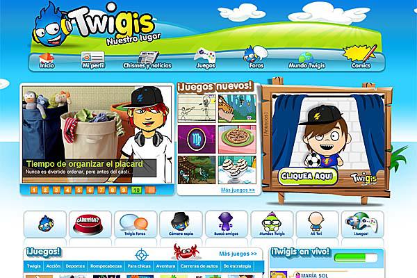 Twigis- un nuevo sitio de entretenimiento para los maacutes chicos
