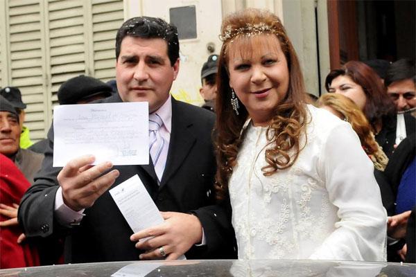 Rody Humano tras su casamiento