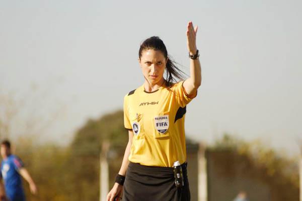 Salomeacute Di Iorio la aacuterbitro oliacutempica