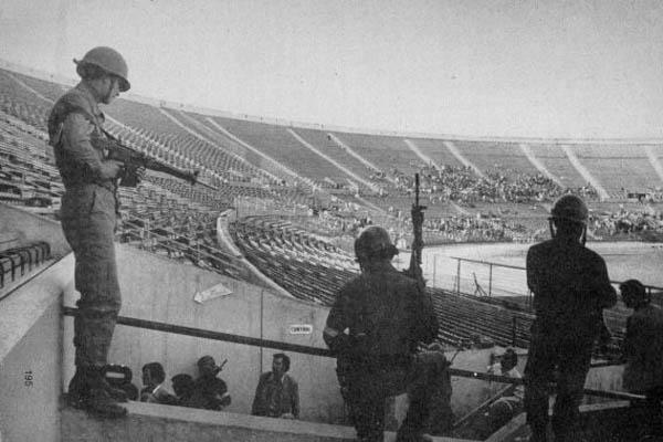 La sombriacutea historia del Estadio Nacional donde jugaraacute Boca