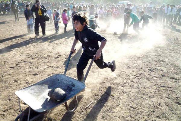 EXPECTATIVA La inusual competencia acaparó la atención de la gente