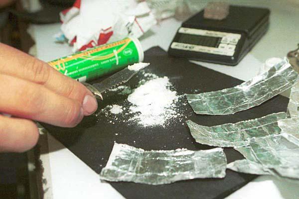 NARCOTEST Peritos federales realizaron la prueba con los reactivos químicos y comprobaron que era cocaína