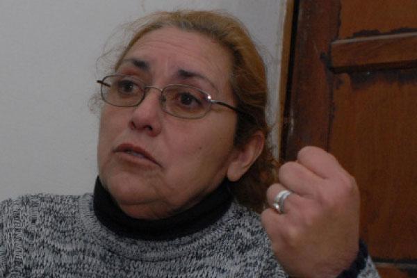 DOLOR Gladys Graciela Reinoso se emociona al recordar lo que est atravesando su hijo Tal vez ellos (los otros detenidos) hicieron un sacrificio y lo utilizaron a él afirmó