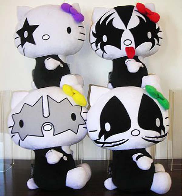 Kiss tiene su propio papel higieacutenicocon la cara de Hello Kitty 