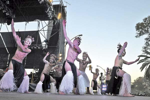Postales de una noche inolvidable en el Parque Aguirre