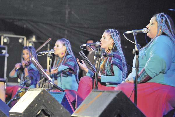 Postales de una noche inolvidable en el Parque Aguirre