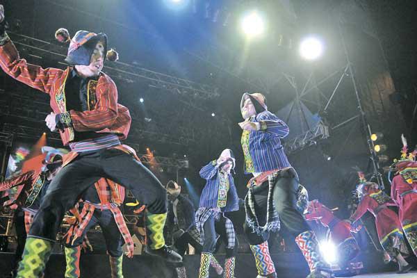Postales de una noche inolvidable en el Parque Aguirre