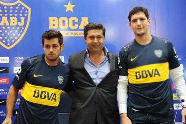 Acosta y Burdisso ya son de Boca