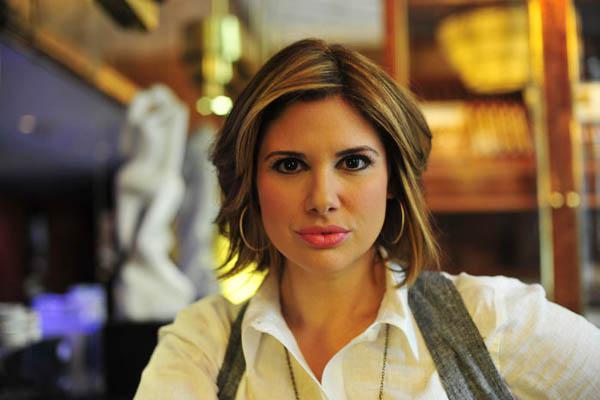 Alessandra Rampolla hoy en el 25 de Mayo