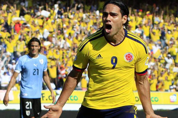 Colombia vapuleoacute a Uruguay con los goles de Teo y Falcao