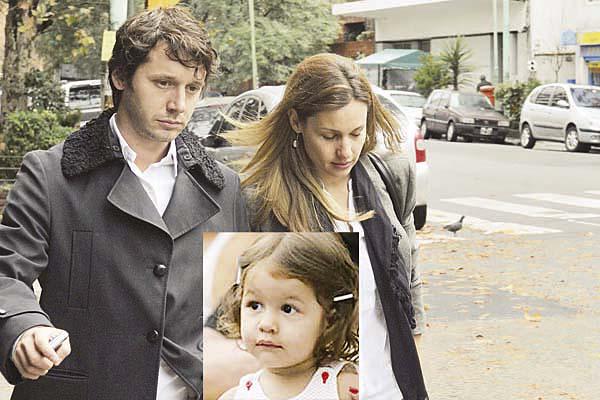 Fallecioacute Blanca- La hija del actor chileno Benjamiacuten Vicuntildea y de la modelo argentina Pampita Ardohain