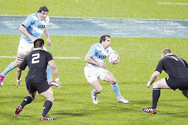 ESFUERZO El seleccionado argentino de rugby demostró que se encuentra a la altura de los equipos de elite y ayer hasta llegó a estar arriba en el marcador 