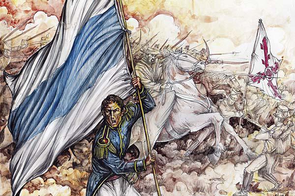 PATRIOTAS Belgrano dirigió soldados de Buenos Aires Santiago del Estero Tucum�n Catamarca y Salta
