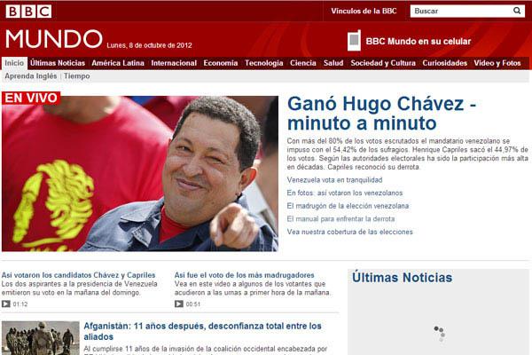 La victoria de Chaacutevez en la prensa mundial