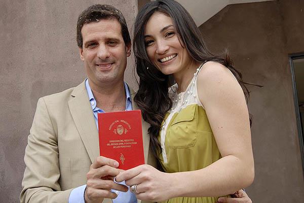 Joseacute Mariacutea Listorti y Moacutenica Gonzaacutelez ahora Listorti dieron el Si quiero