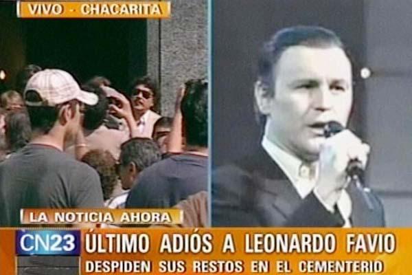 Inhumaron a Leonardo Favio en el Cementerio de La Chacarita