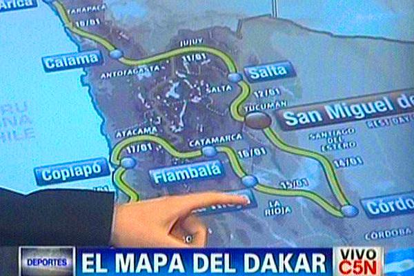 Confirmaron a Santiago del Estero en el recorrido del Dakar 2013