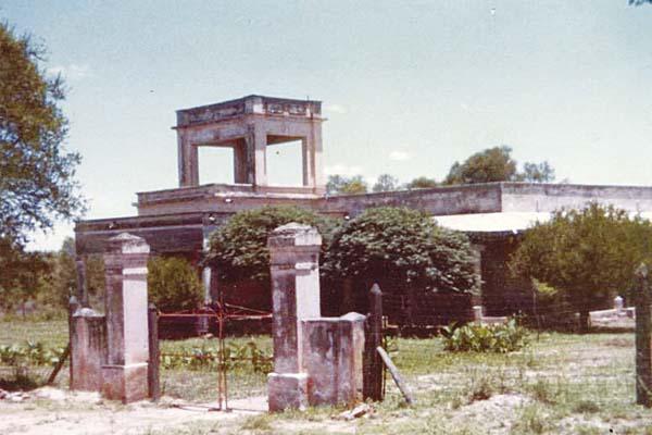 El primer cerco del establecimiento en 1978