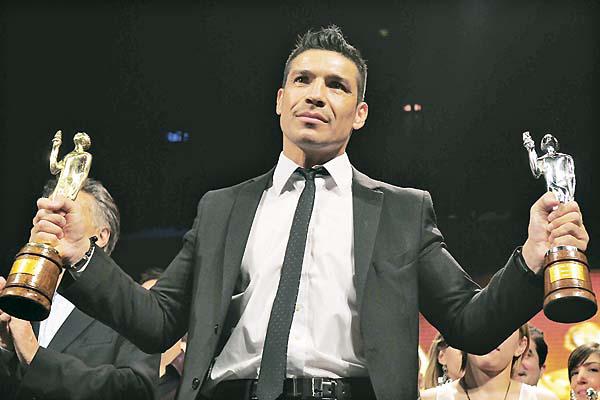 Maravilla Martiacutenez se quedoacute con el Olimpia de Oro al Mejor Deportista de 2012