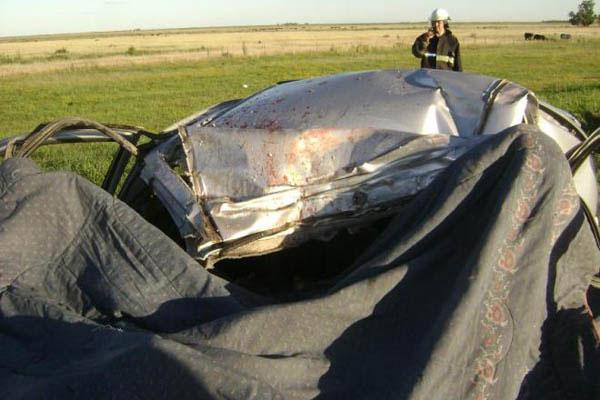 Cinco termenses mueren en un accidente en la Ruta 56