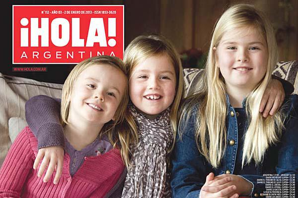 Revista iexclHOLA con el glamour de la faraacutendula