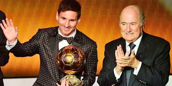 El mejor de la historia- Lionel Messi ganoacute el Baloacuten de Oro por cuarto antildeo consecutivo