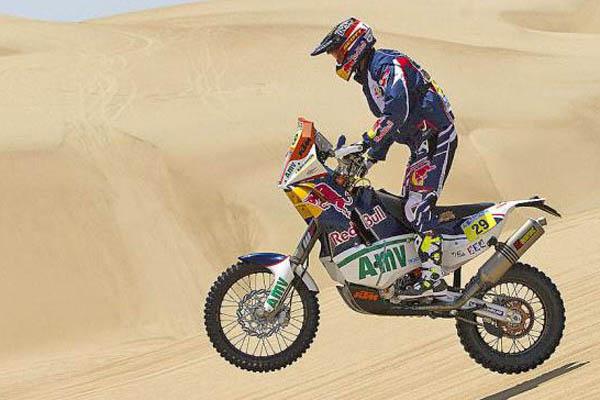 El estadounidense kurt Caselli  se quedoacute con la seacuteptima etapa