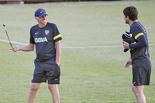 IMAGEN A pesar de que son partidos amistosos Carlos Bianchi quiere revertir su posición al frente del equipo y por ello apostar� a lo mejor que tiene