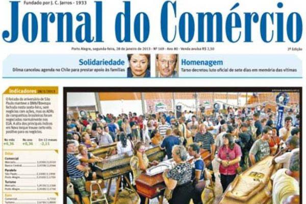 La tragedia de Santa Mariacutea en la prensa brasilentildea