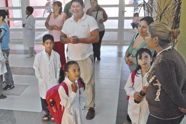 DESAFÍO Los chicos inician hoy una de las etapas ms importantes de su vida en los establecimientos escolares